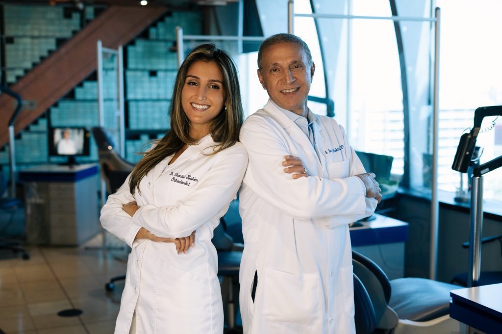 Dr. Chantal Hakim and Dr. F. Isaac Hakim are experts in ceramic braces for Los Angeles